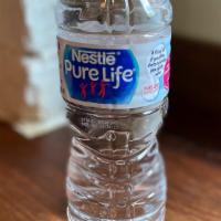 Bottled Water · 500mL (16.9oz) bottle of water.