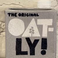 Oatly Oat Milk · 32 oz Container of Oatly Oat Milk.  Perfect for Coffee!