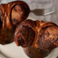 Chocolate Rose · Enriched egg dough similar to brioche rolled to create a rose shape.. Contains: Wheat, Dairy...