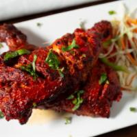 Tandoori Chicken Kebab · King of kebabs and the know Indian delicacy is the tastiest way to BBQ a chicken. Raw chicke...