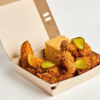 4 Pc Fried Chicken (Killer Combo) · 4 Piece Fried Chicken Combo (Includes Breast, Leg, Wing & Thigh): Comes with sliced bread, p...