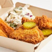 2 Pc Fried Chicken (Killer Combo) · 2 Piece Fried Chicken Combo (Leg & Thigh or Breast & Wing): Combo comes with sliced bread, p...