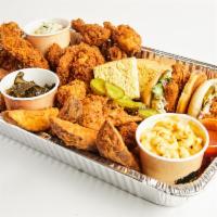 12 Pc Family Meal. · 12 PC Family Meal. Your choice of 12 chicken tenders or 12 PC fried chicken (3 breasts/ 3 le...