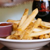 Fries · Vegan, gluten-free.  House-made ketchup.