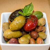 Mixed Olives · Mixed imported olives from Italy