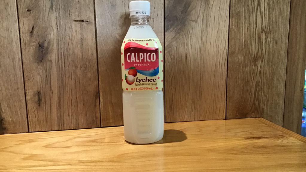 Calpico(500Ml) · Lychee/strawberry/mango/white peach