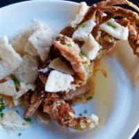 Soft Shell Crab · Deep-fried soft shell crab with ponzu sauce