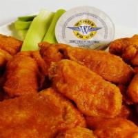 40 Pieces Traditional Wings · 1 or 2 sauces.