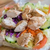 Chicken Kabob Salad · 