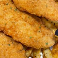 Nuggets & Fries · Fried nuggets served with fries