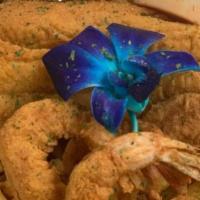 Crab Cake, Shrimp & Fish Platter · 4 oz. crab cake, jumbo shrimp and fried swai fish with fries