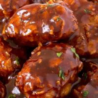 Mike’S Famous Crispy Chicken Bites · All white meat chicken lightly coated deep fried & tossed in choice of sauce.