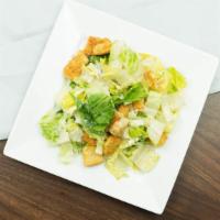 Caesar Salad · Romaine lettuce & croutons, with creamy homemade Caesar dressing with grilled chicken or cri...