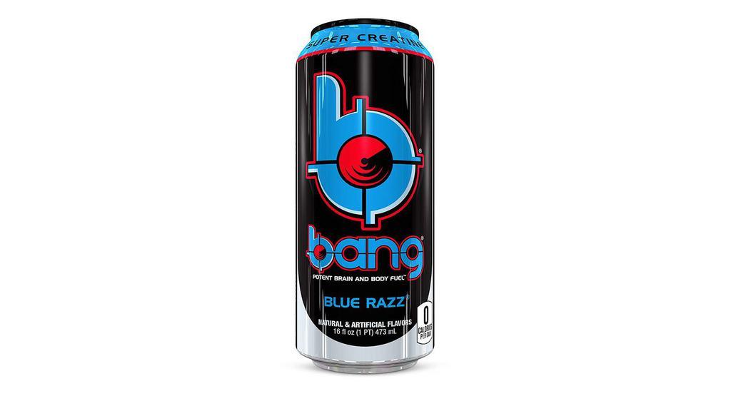 Bang Blue Razz Energy Drink · 16 Fl Oz