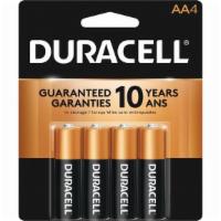 Duracell 1.5V Coppertop Alkaline, Aa Batteries - Pack Of 4 · 
