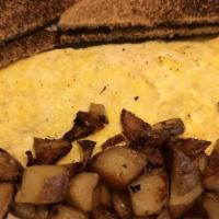 Cheese Omelette · Your choice of American, cheddar, feta, provolone, Swiss or pepper jack. Add mushrooms for a...