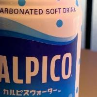 Calpico Water · Japanese uncarbonated soft drink. This beverage has a light, somewhat milky, and slightly ac...