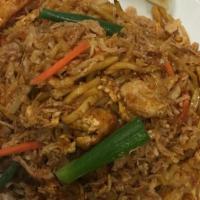 Malaysia Mee Goreng · Stir-fry egg noodles in home made sauce (medium spicy), cabbage, onion, tofu and bean sprout...