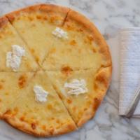 White Pizza - Personal Pizza · Served with three kinds of cheese, olive oil, garlic, and ricotta.