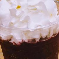 Berry Nice · Raspberries- Blackberries – Blueberries – Oat milk – yogurt – orange juice – vanilla