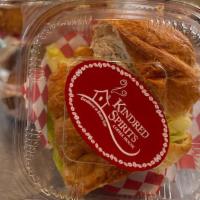 Croissant Chicken Salad Sandwich · Our signature chicken salad sandwich with cranberries made on a croissant.