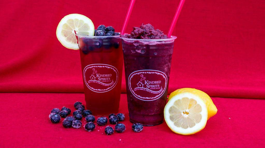 Mixed-Berry Lemonade · Made with a mix of  real berries; made to perfection.