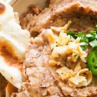 Ranch Style Refried Beans (V, Gf) · A side of rice (pairs well with spanish rice) - perfect for kids and when you need a little ...