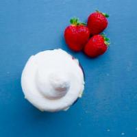 Strawberry Shortcake · Strawberry cheesecake and vanilla ice cream topped with fresh strawberries, crushed waffle c...