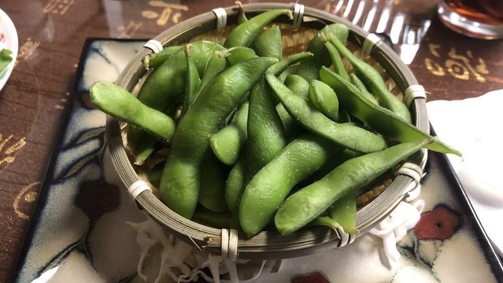 Edamame · Young soybeans in pod
