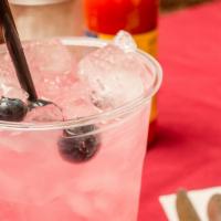 Fresh Squeezed Blueberry Lemonade · Fresh squeezed all-natural Blueberry Lemonade with Real Fruit