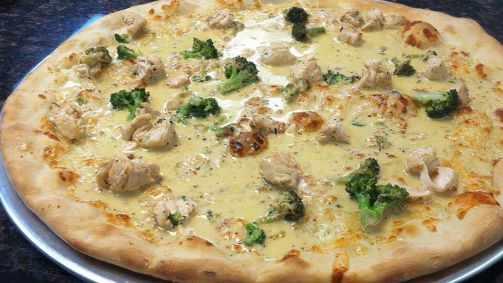 Chicken Broccoli Alfredo · Tender chicken and broccoli tossed with our homemade cooked to order Alfredo sauce and ziti.
