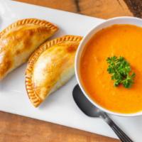 Empanadas & Soup Combo · Choice of two empanadas and 12 oz soup of the day.