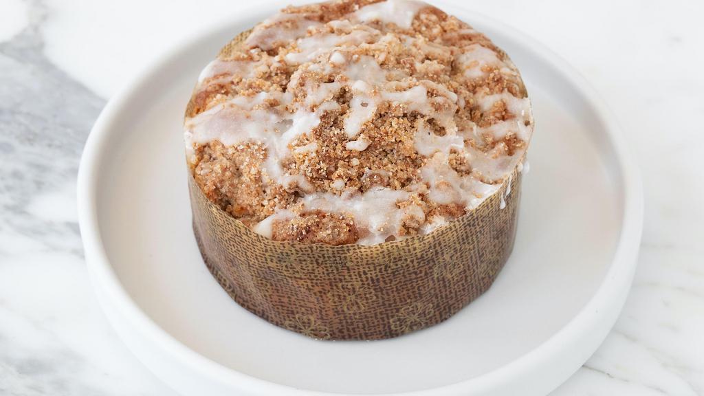 Coffee Cake · A coffee shop without a coffee cake is like teatime without a scone. To help us make things right, A&J King Artisan Bakers has made us this winning combination: a buttery cake with a delicate crumb that has a swirl of cinnamon to boot.