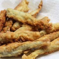 Smelts - Breaded · (1 lb) These smelts are lightly coated and ready to bake in your oven.