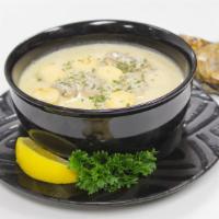 Oyster Stew · (Pint) Creamy broth, tender oysters, just like you grew up on, but of course with the Captai...