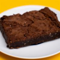 Gluten Free Brownie · Gluten-Free. Chocolate Brownie. Contains Nuts.