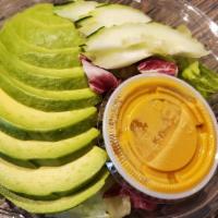Avocado Salad · Served with ginger dressing.