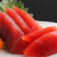 Bluefin Maguro 5 · Five pieces of bluefin tuna. Choice of sushi or sashimi.