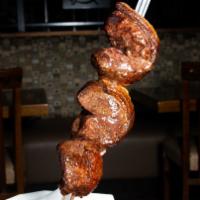 Meat Lovers Platter · Tree Meat Platter 
Top sirloin (Picanha )
Tri Tip steak w Garlic  (Maminha )
Beef Center cut...