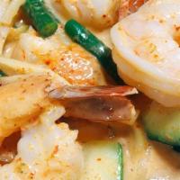 Red Curry · Coconut red curry with mixed veggie