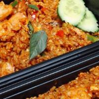 Spicy Basil Fried Rice · Stir fried rice.