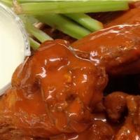 Buffalo Wings Lunch Special · Served with french fries and can of soda.