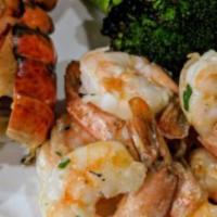 Lobsters Tail And Shrimp · 