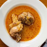 Chicken Stew · Charcoal-roasted boned chicken painstakingly seasoned and simmered in blended afro herbs and...