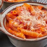 Baked Penne · Classic ricotta stuffed shells with flavorful three-cheese ricotta filling and delicious mar...
