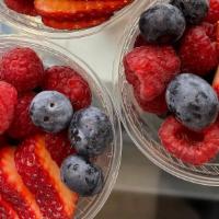 16Oz Berries Only  · In season berries. Strawberries, blueberry, blackberries or raspberries