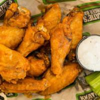 Chicken Wings · Add extra flavor for an additional charge.
