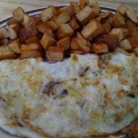 Egg Whites · Served with homefries and choice of white wheat or rye toast.