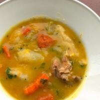 Large Chicken Soup · Hearty Jamaican Chicken Soup