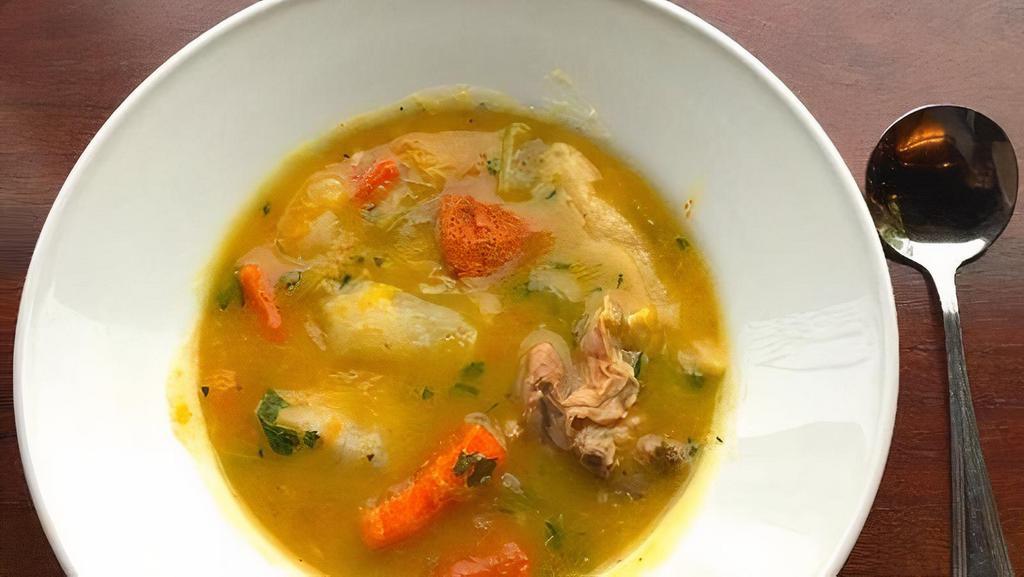 Large Chicken Soup · Hearty Jamaican Chicken Soup
